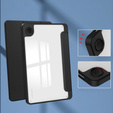 Θήκη για Samsung Galaxy Tab A9, Smartcase Hybrid, με χώρο για γραφίδα, μαύρη