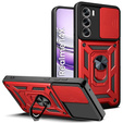 Θήκη για Realme 14X / Realme C75, CamShield Slide, κόκκινη