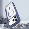 Θήκη Dux Ducis για iPhone 17 Pro, Skin X Pro, με πτερύγιο, για MagSafe, navy blue