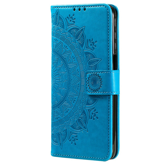 Θήκη με πτερύγιο για Xiaomi Redmi Note 11/11S, Mandala, μπλε