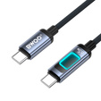 Καλώδιο USB-C – USB-C με οπίσθιο φωτισμό RGB PD 60 W BWOO X324CC