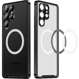 θήκη προστασίας κάμερας για το Samsung Galaxy S23 Ultra, CamShield MagSafe, διαφανής / μαύρη