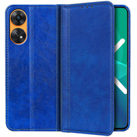 θήκη με πτερύγιο για Oppo Reno8 T, Split Leather, μπλε