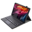 Θήκη + πληκτρολόγιο Lenovo Tab K11 Plus, Leather Pen Slot TouchPad, μαύρη