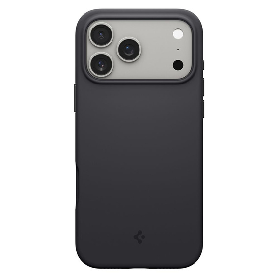 Θήκη Spigen για iPhone 17 Pro, σιλικόνη MagSafe, μαύρο