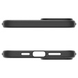 θήκη Spigen για iPhone 15, Liquid Air, μαύρη + μετριασμένο γυαλί 9H