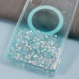 θήκη για Samsung Galaxy S24 Ultra, Glittery, για MagSafe, πράσινη