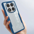 Θήκη για Xiaomi Redmi Note 14 Pro 5G, Shockproof, με μεμβράνη, σκούρο μπλε