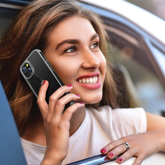 Θήκη για iPhone 14 Plus, Fusion Hybrid, διαφανής