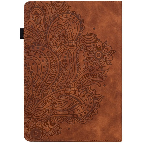 θήκη με πτερύγιο για Amazon Kindle Paperwhite 5 (2021), flower, μπλε