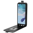 Θήκη με πτερύγιο για Motorola Moto G53, Flip, μαύρη