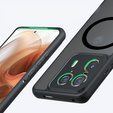 Θήκη για Motorola Edge 50 Ultra, για MagSafe, ERBORD Μatt Case, μαύρη