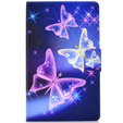 Θήκη για Samsung Galaxy Tab A7 10.4 2020 T500 T505, butterflies, μωβ