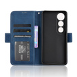 Θήκη με πτερύγιο για Vivo V50 Lite 4G / 5G, Card Slot, σκούρο μπλε