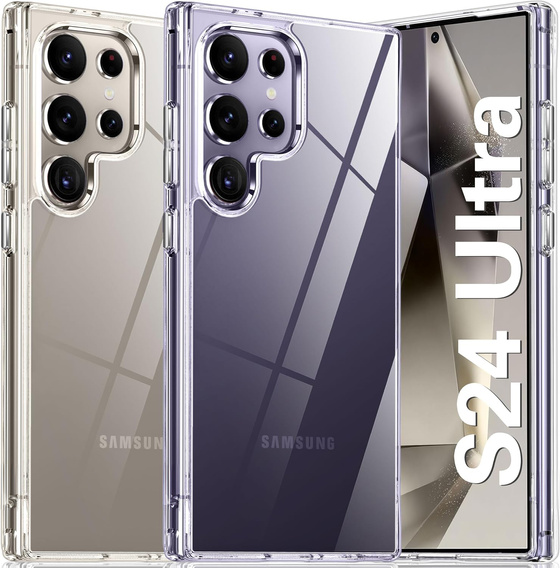 Θήκη για Samsung Galaxy S24 Ultra, Fusion Hybrid, διαφανής