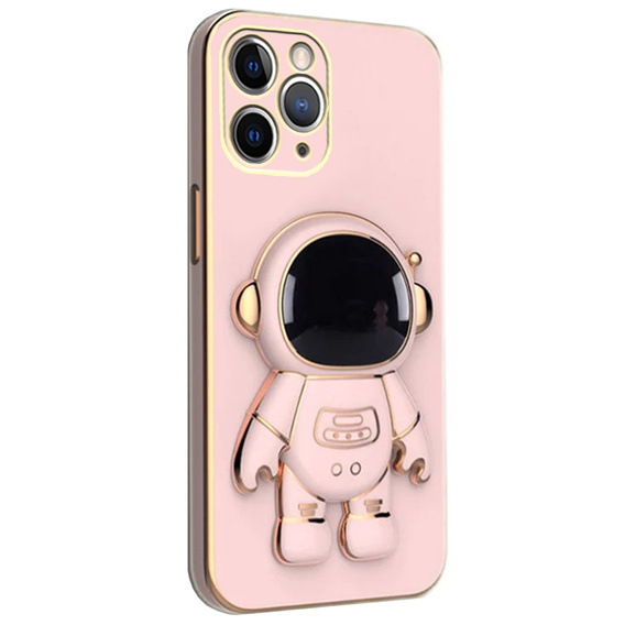 Θήκη για iPhone 14 Pro Max, Astronaut, ροζ rose gold