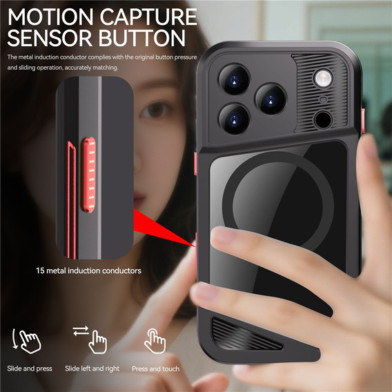 Αδιάβροχη θήκη SHELLBOX GTM IP68 με MagSafe για iPhone 17 Pro