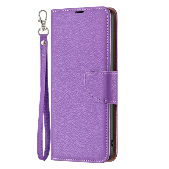 Θήκη με πτερύγιο για Samsung Galaxy A54 5G, Wallet Litchi Magnet, μωβ