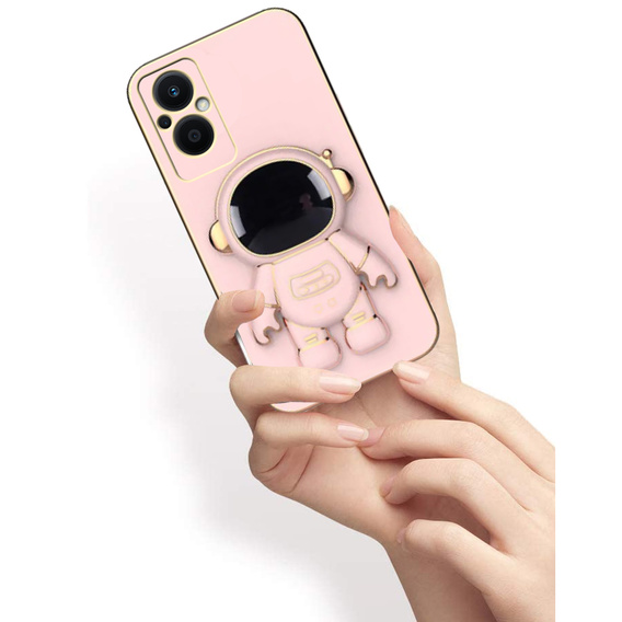 Θήκη για Oppo Reno7 Lite 5G, Astronaut, ροζ