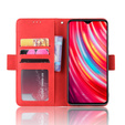Θήκη με πτερύγιο για Xiaomi Redmi Note 8 Pro, Card Slot, κόκκινη