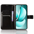 Θήκη με πτερύγιο για Realme C71, Crazy Horse Wallet, μαύρη
