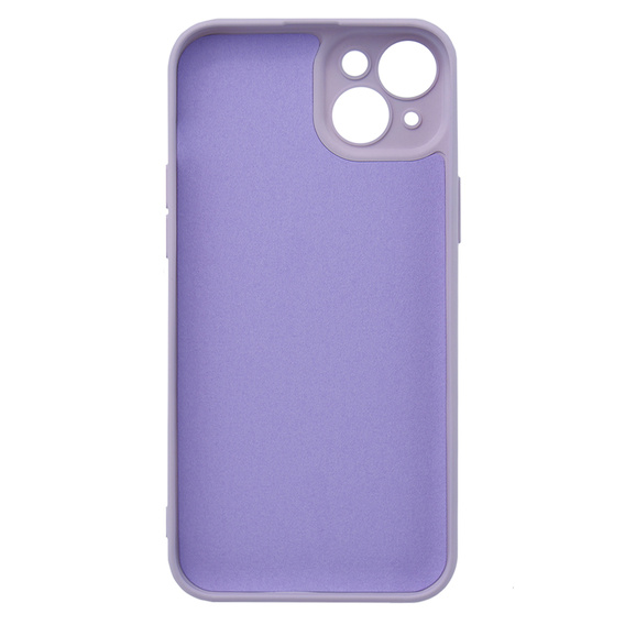 Θήκη για iPhone 15, Silicone Lite, μωβ