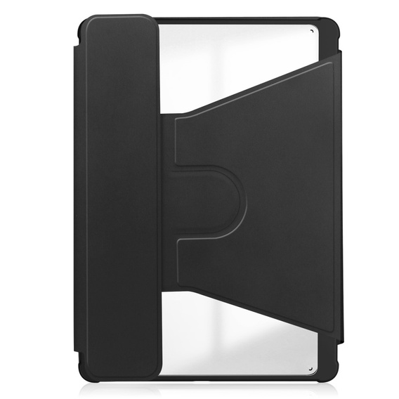 Θήκη πληκτρολογίου για Samsung Galaxy Tab A9+, Rotary 360° Leather, μαύρη