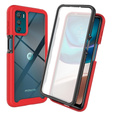 Θήκη για Motorola Moto G42 4G, Shockproof, με μεμβράνη, κόκκινη
