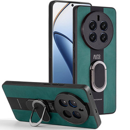 θήκη για το Realme 12 Pro 5G / 12 Pro+ 5G, Leather Kickstand Ring, πράσινη