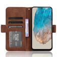 Θήκη με πτερύγιο για Samsung Galaxy M35, Card Slot, καφέ
