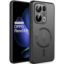 Θήκη για Oppo Reno 13 Pro, MagSafe, μαύρη
