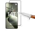 Μετριασμένο γυαλί 3D για Xiaomi 14T, μαύρο πλαίσιο