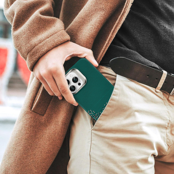 Θήκη για iPhone 14 Pro, Πλαίσιο Kickstand, για MagSafe, Sand Green