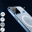 Μαγνητική θήκη MagSafe Dual Glass για iPhone 13 Pro, μπλε
