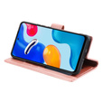 Θήκη με πτερύγιο για Xiaomi Redmi Note 11/11S, Mandala, ροζ