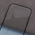 Μετριασμένο γυαλί 3D για iPhone 15, με κάλυμμα ηχείου, μαύρο