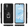 θωρακισμένη θήκη για Huawei P30 Pro, Nox Case Ring, μαύρη