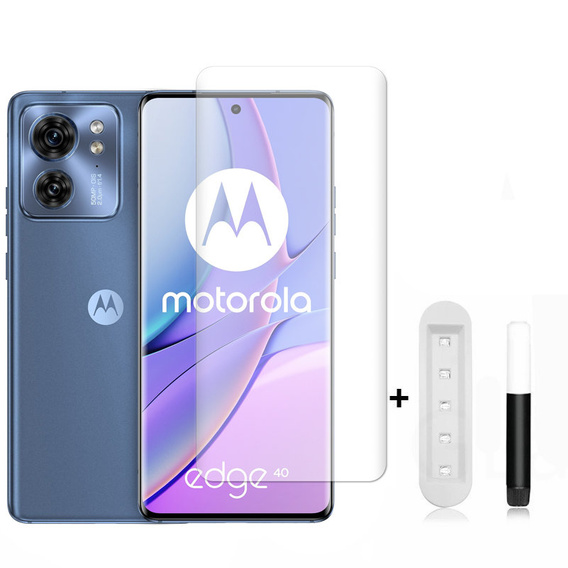 Το γυαλί UV Tempered Glass για το Motorola Edge 40