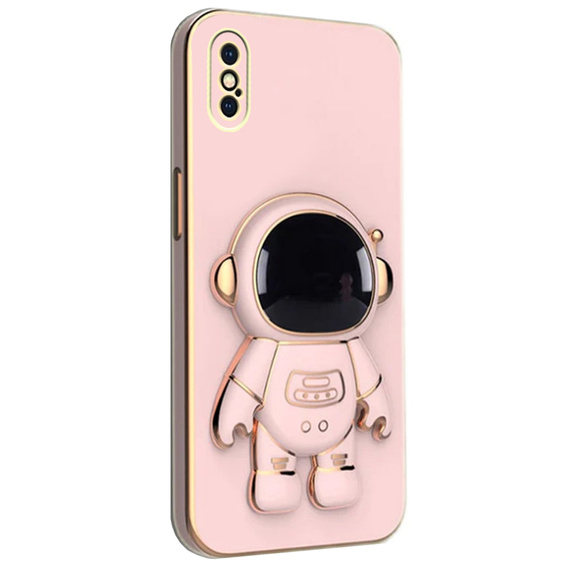 Θήκη για iPhone X / XS, Astronaut, ροζ