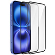 2x Κεραμικό υβριδικό γυαλί ERBORD για iPhone 16