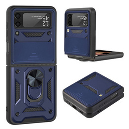 Θήκη για Samsung Galaxy Z Flip3 5G, CamShield Slide, μπλε