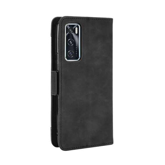 Θήκη με πτερύγιο για vivo V20 SE / vivo Y70 2020, Card Slot, μαύρη