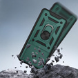 Θήκη για Oppo A5 Pro 5G, CamShield Slide, πράσινη