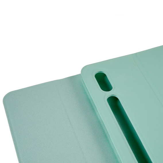 Θήκη + πληκτρολόγιο Samsung Galaxy Tab S7 T870/T875 / S8, Pen Slot, πράσινη