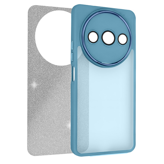 Θήκη για Xiaomi Redmi A3, Glittery Powder, μπλε