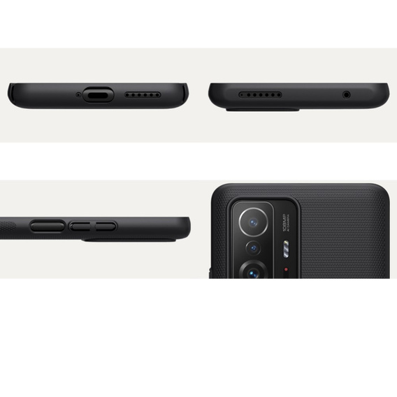 NILLKIN θήκη για Xiaomi 11T / 11T Pro, θήκη Super Frosted Shield, μπλε