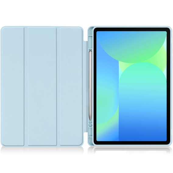 Θήκη για Samsung Galaxy Tab S10 FE+ Plus, Smartcase με χώρο για γραφίδα, μπλε
