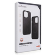 Θήκη για iPhone 15 Pro Max, Aramid Fiber Cover, μαύρη