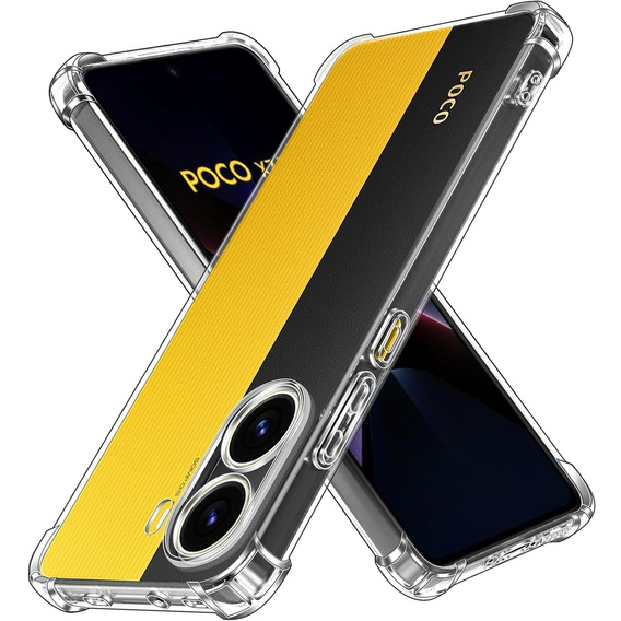 Θήκη για Xiaomi Poco X7 Pro 5G, Dropproof, διαφανής