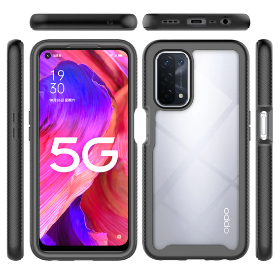 Θήκη για OPPO A54 5G/A74 5G, Shockproof, με μεμβράνη, μπλε